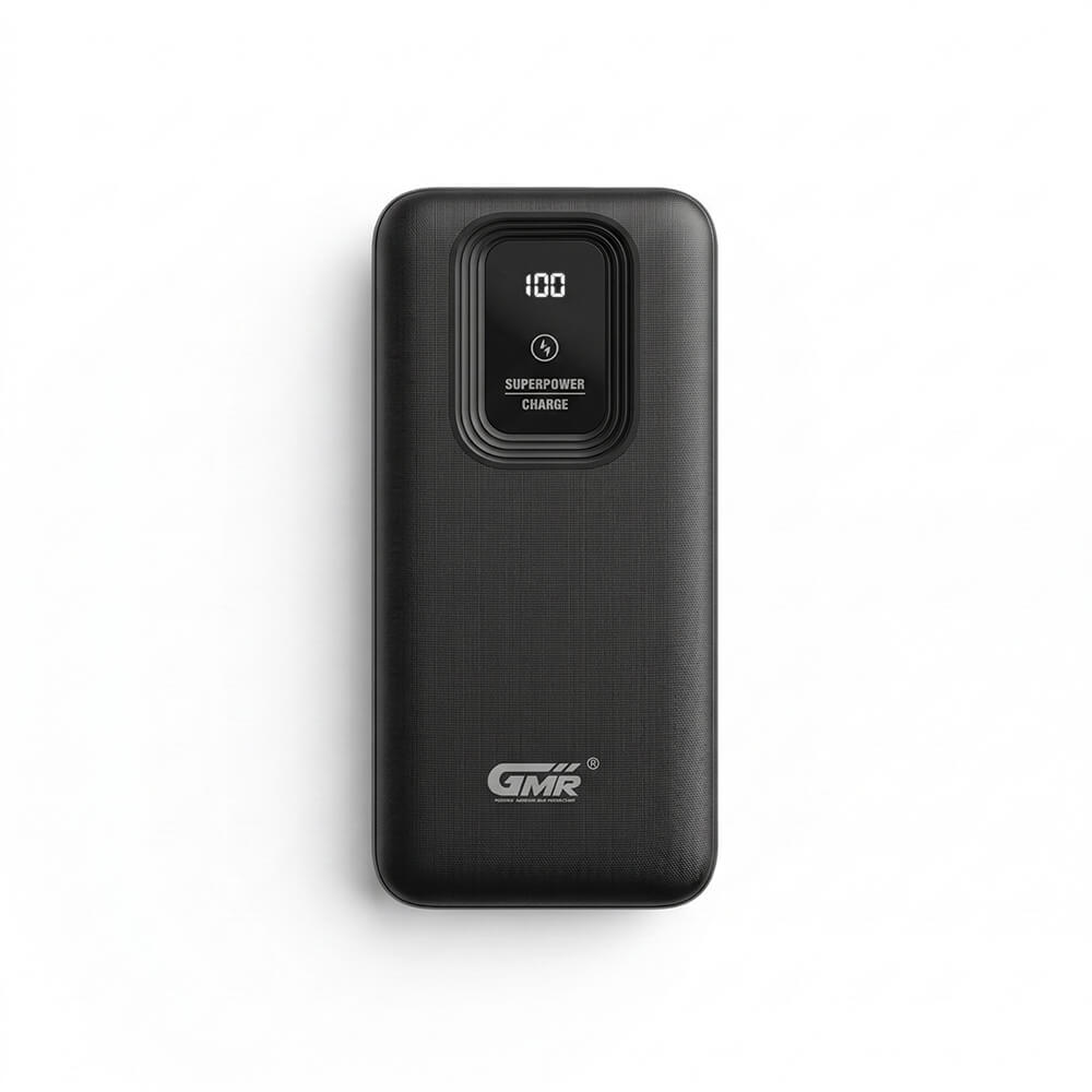 Batería externa Power Bank GMR 14.000 mAh Carga Rápida 22,5W PD y QC 3.0 1