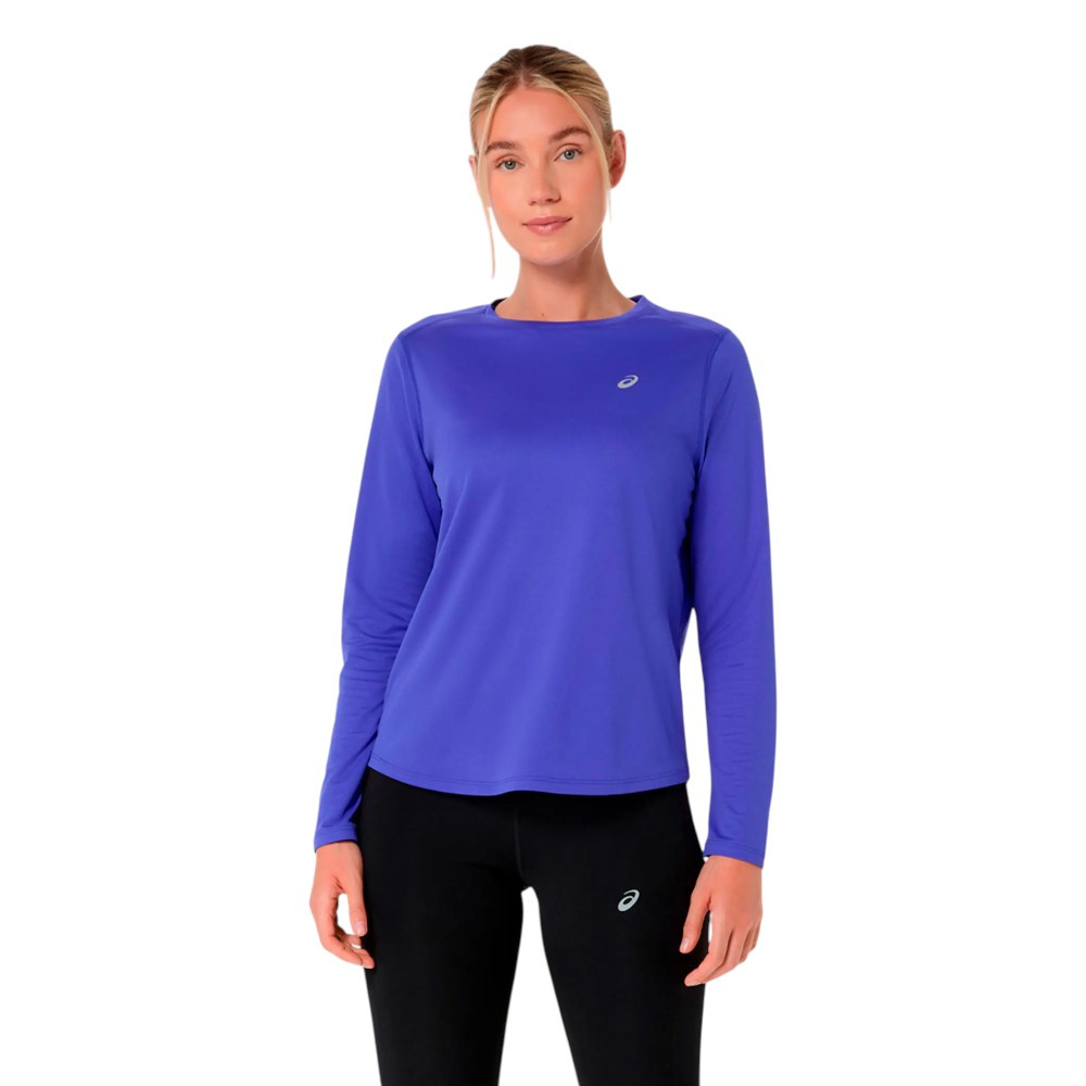 Imagen CAMISETA ASICS CORE LS TOP LARGA AZUL COBALTO 2012D181-401 MUJER RUNNING MANGA LARGA