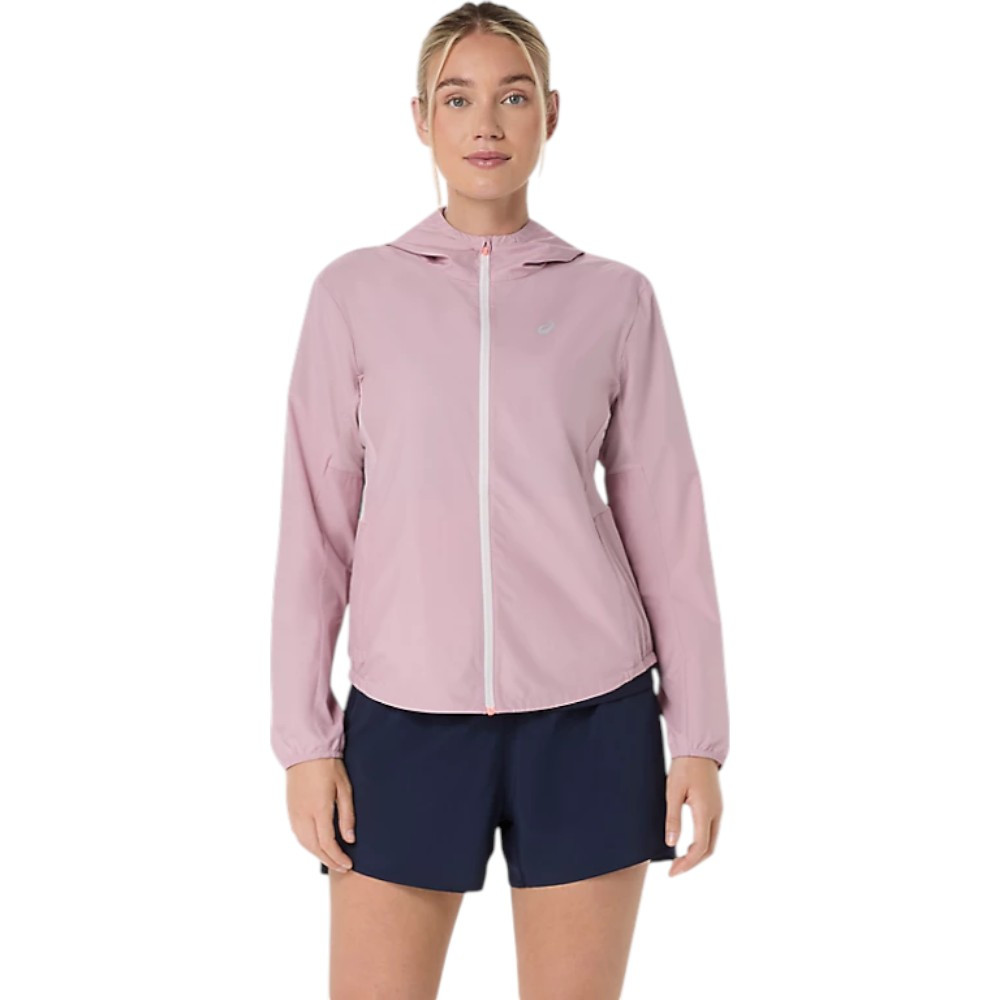 Imagen CORTAVIENTOS ASICS CORE JACKET ROSA MORGANITE 2012D180-702 CHAQUETA RUNNING MUJER