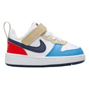 miniatura Imagen ZAPATILLAS NIKE COURT BOROUGHT LOW RECRAFT TD BLANCO AZUL CRIMSON DV5458-124 SNEAKER CASUAL NIÑO NIÑA