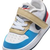 miniatura Imagen ZAPATILLAS NIKE COURT BOROUGHT LOW RECRAFT TD BLANCO AZUL CRIMSON DV5458-124 SNEAKER CASUAL NIÑO NIÑA