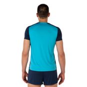 miniatura Imagen CAMISETA JOMA RECORD II TURQUESA FLUOR MARINO 102223-013  HOMBRE RUNNING