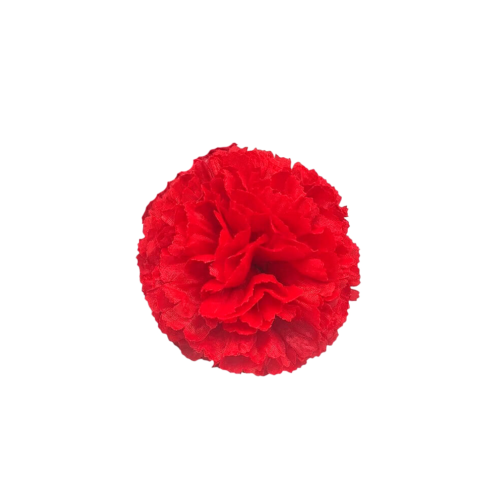 Clavel Rojo con Broche 1