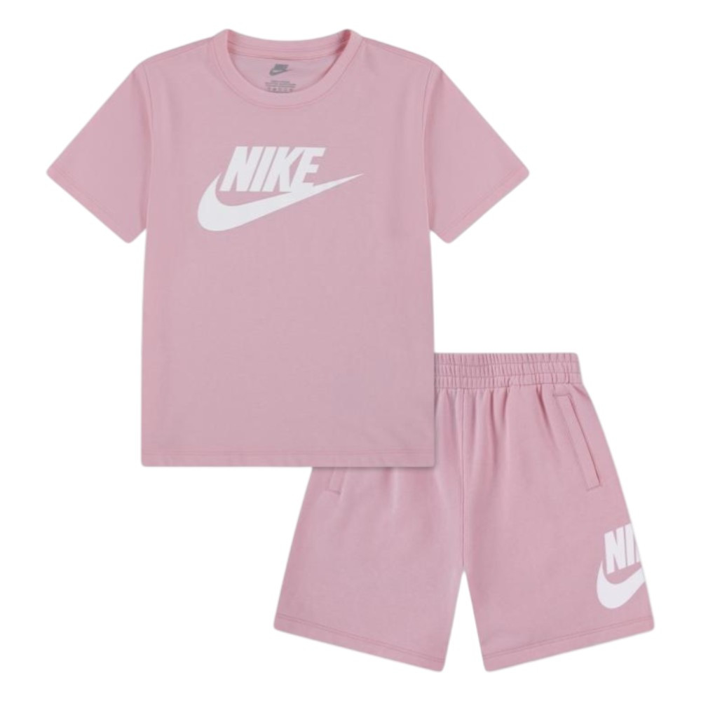 Imagen CHANDAL NIKE NKN CLUB TEE AND SHORT SET 36L596-A0W CONJUNTO CORTO NIÑO NIÑA