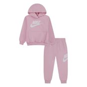 miniatura Imagen CHANDAL NIKE CLUB FLEECE SET ROSA 86L135-A0W CONJUNTO NIÑO NIÑA