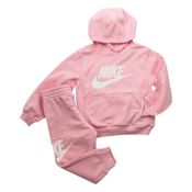 miniatura Imagen CHANDAL NIKE CLUB FLEECE SET ROSA 86L135-A0W CONJUNTO NIÑO NIÑA
