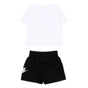miniatura Imagen CHANDAL NIKE NKN CLUB TEE AND SHORT SET NEGRO BLANCO 66L596-F66 CONJUNTO CORTO NIÑO NIÑA