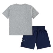 miniatura Imagen CHANDAL NIKE NKN CLUB TEE AND SHORT SET AZUL MARINO GRIS 66L596-UJL CONJUNTO CORTO NIÑO NIÑA