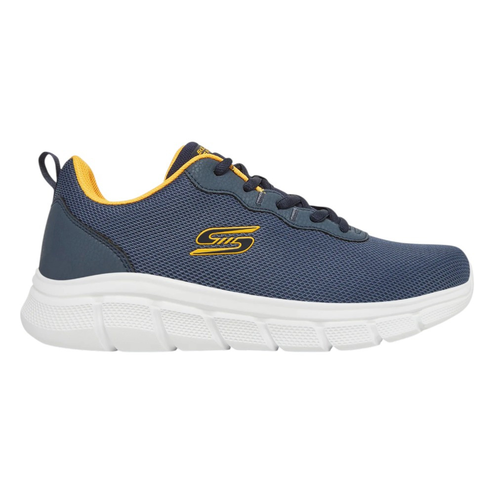 Imagen ZAPATILLAS SKECHERS BOBS B FLEX ICY EDGE AZUL MARINO 118109-NVY SNEAKER CASUAL HOMBRE