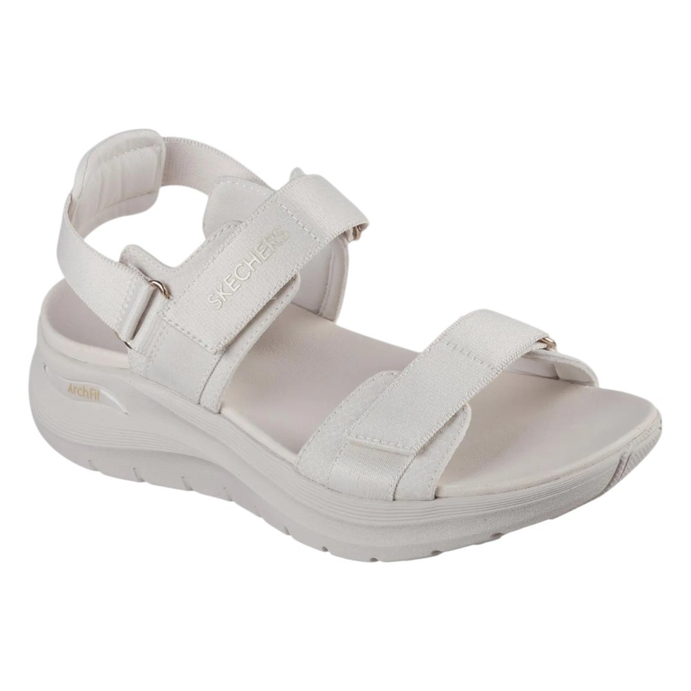 Imagen SANDALIAS SKECHERS ARCH FIT 2.0 GO GETTER BLANCO OFF 119465-OFWT SANDALIAS COMODAS MUJER
