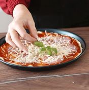 miniatura Bandejas para Pizza Redondas 32cm 5