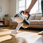 miniatura Aspiradora Inalámbrica 3 en 1 Alto Rendimiento Succión y Fregado 4