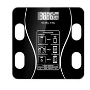 miniatura Báscula de Bluetooth con Aplicación Móvil Vidrio Templado Pantalla LCD 1