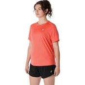 miniatura Imagen CAMISETA ASICS CORE SS TOP ROSA DARK CLAY 2012D170-702 RUNNING MUJER