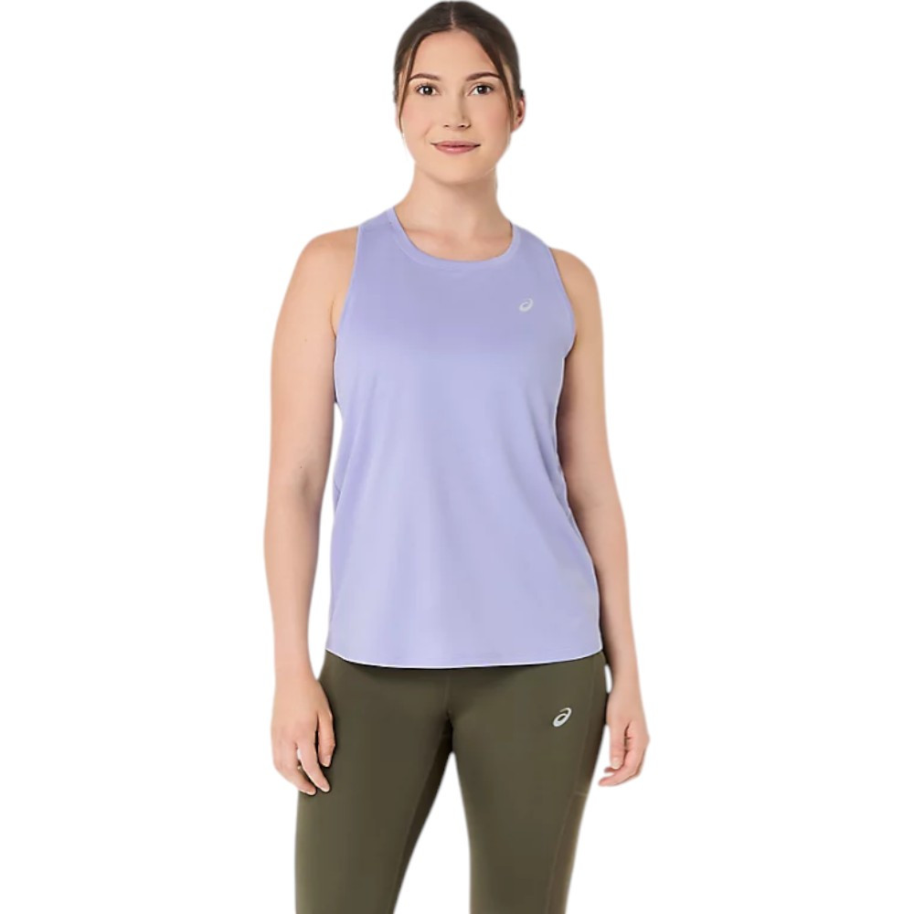 Imagen CAMISETA ASICS CORE TANK MALVA BLUEBELL 2012D171-501 RUNNING TIRANTES MUJER