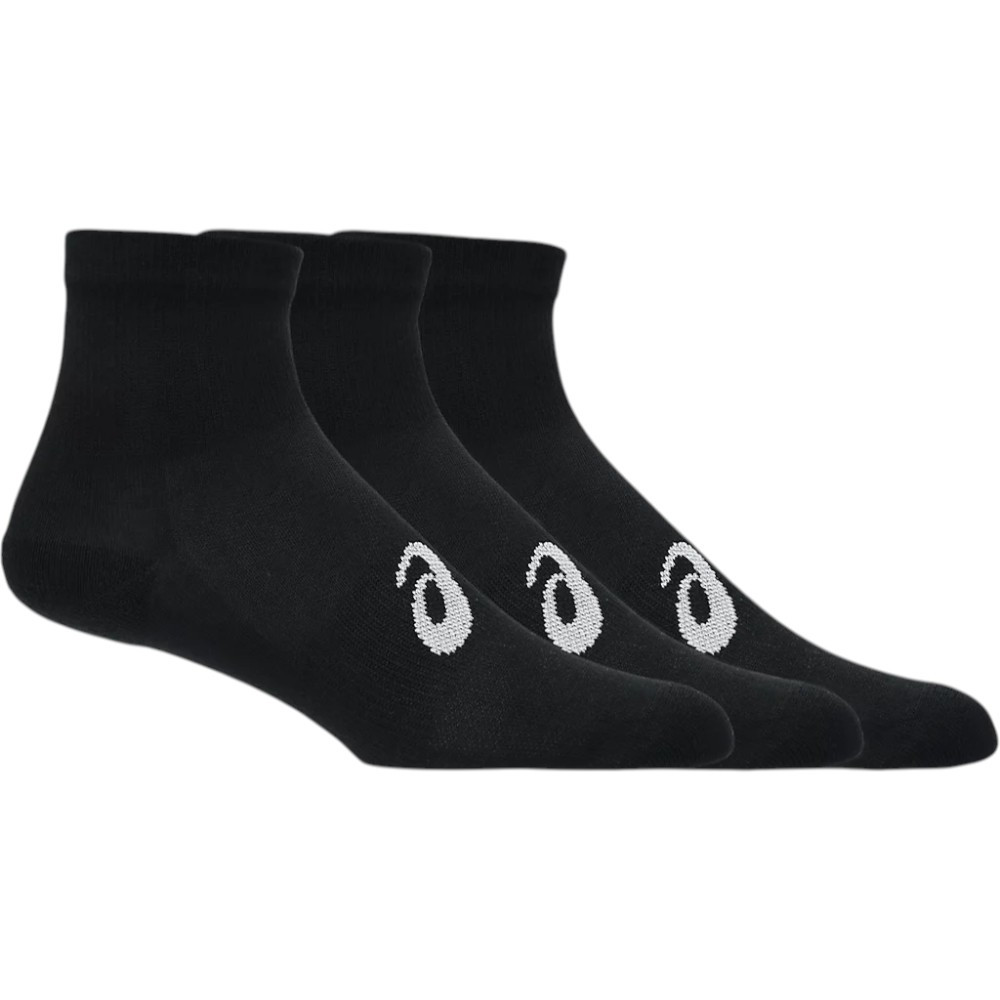 Imagen CALCETINES ASICS QUARTER SOCK PERFOMANCE PACK 3 UNDS NEGRO 3033C299-001 RUNNING SOCKS