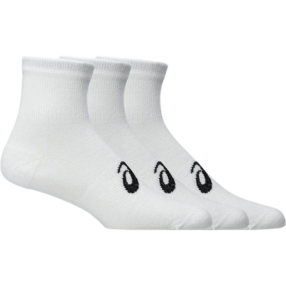 Imagen CALCETINES ASICS QUARTER SOCK PERFOMANCE PACK 3 UNDS BLANCO 3033C299-100 RUNNING SOCKS