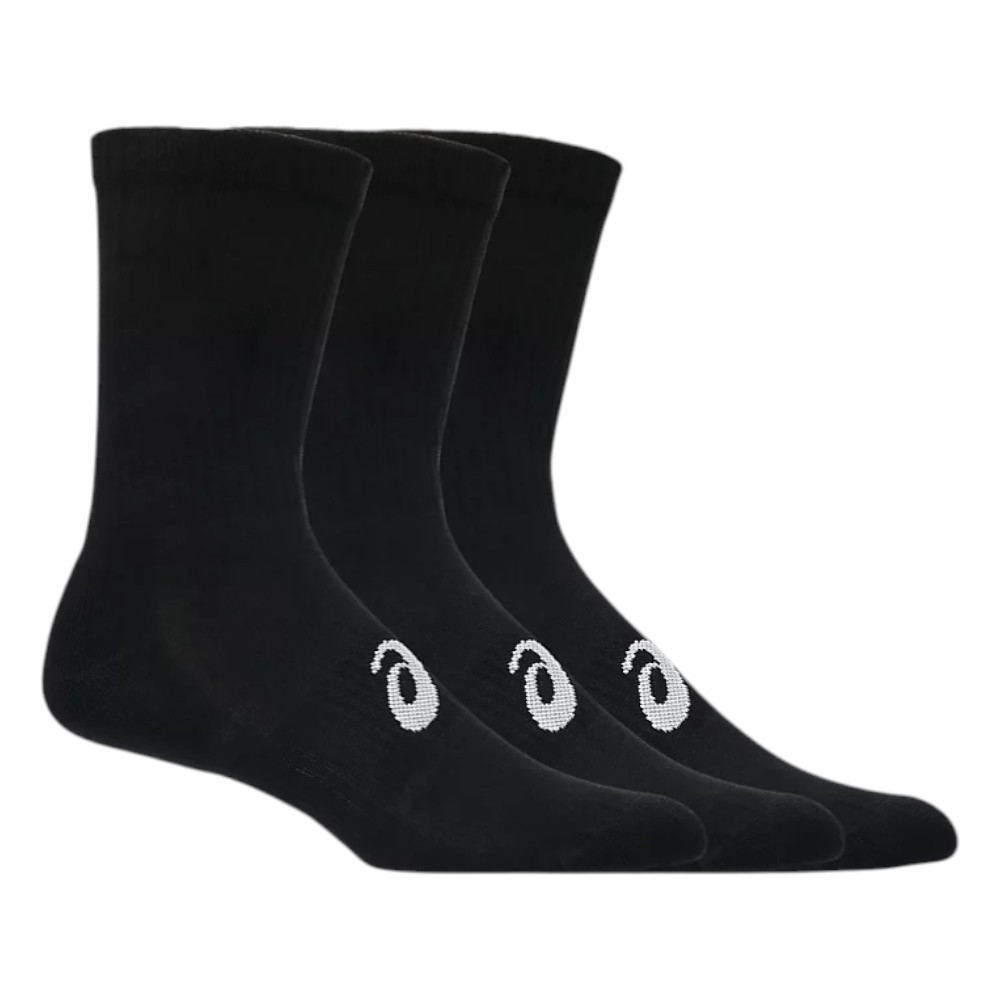 Imagen CALCETINES ASICS CREW SOCKS PACK 3 UNDS NEGRO 3033C298-001 RUNNING SOCKS