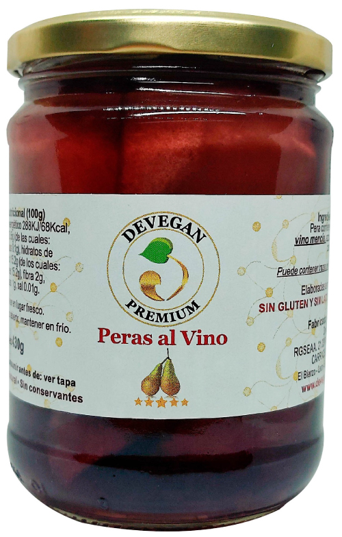 Peras al Vino 430g
