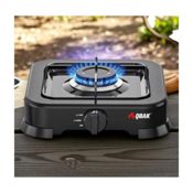 miniatura Cocina Portátil Gas de 1 Hornillo Qbak 4
