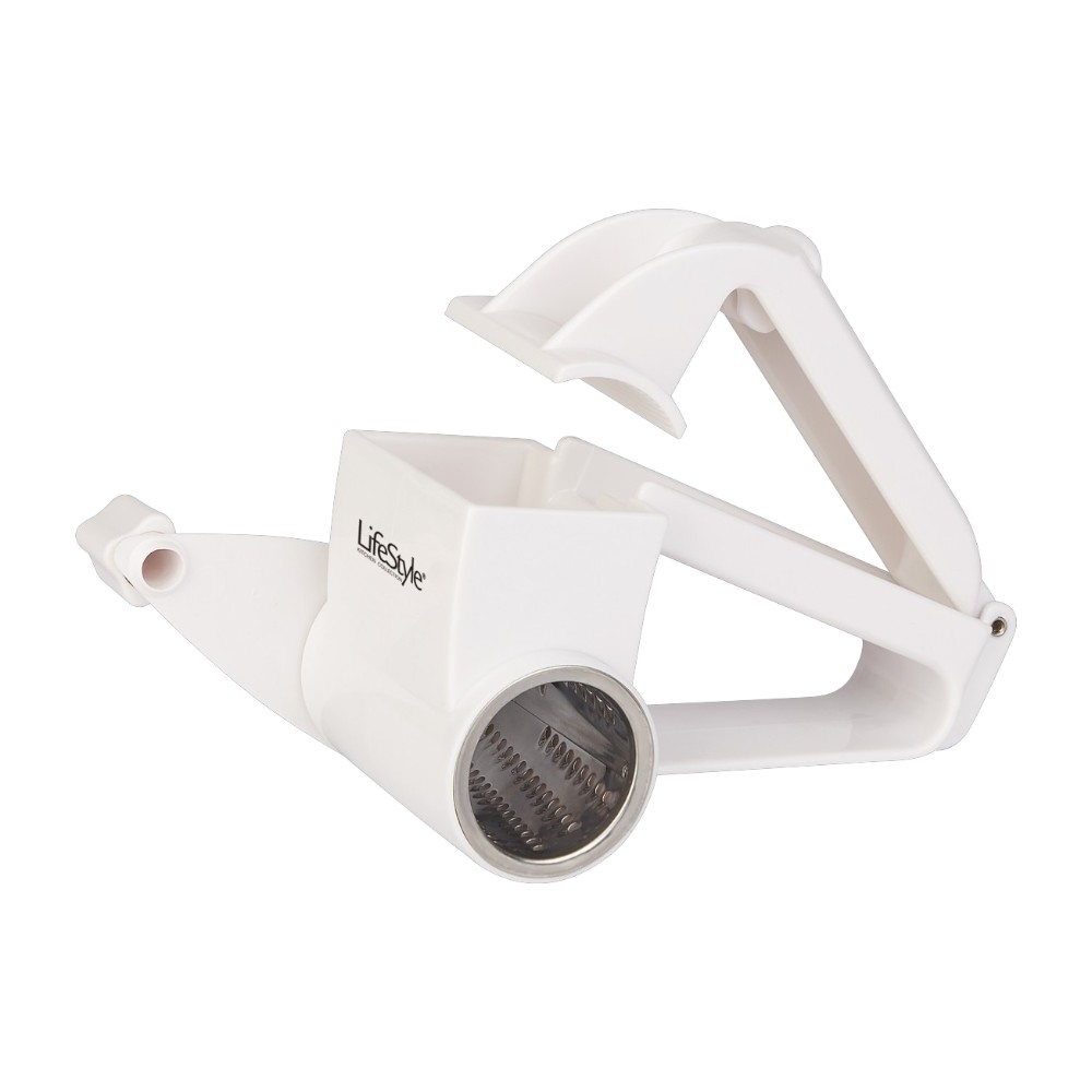 Rallador Giratorio y Triturador de Queso con Tambor de Acero Inoxidable LifeStyle 1