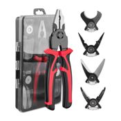 miniatura Juego Alicates y Cabezales Intercambiables Multifuncionales 5 en 1 1