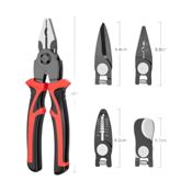 miniatura Juego Alicates y Cabezales Intercambiables Multifuncionales 5 en 1 3