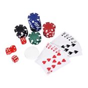 miniatura Maletín de Póker con 200 Fichas 2