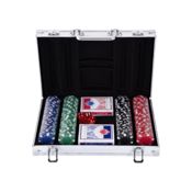 miniatura Maletín de Póker con 200 Fichas 4