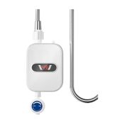 miniatura Mini Calentador de Agua Eléctrico Instantáneo 3500 W con Pantalla LED Digital 3