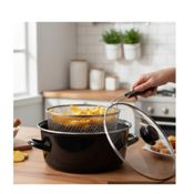 miniatura Olla Freidora con Tapa Acero Inoxidable 24cm 2