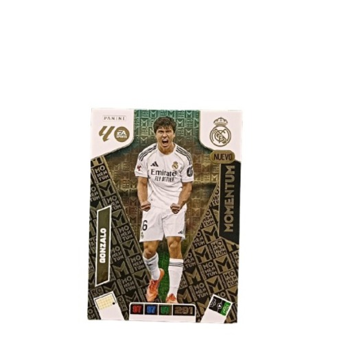 Gonzalo Nuevo Momentum Segunda Edición Adrenalyn XL 2025 2026 Carta Panini
