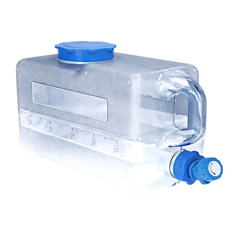 Garrafa con Grifo para Almacenamiento y Dispensado de Líquidos 12L 38x16x24 cm 1