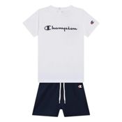 miniatura Imagen CHANDAL CHAMPION SET BEBE AZUL MARINO BLANCO 307527-WW001 CONJUNTO CORTO NIÑO NIÑA