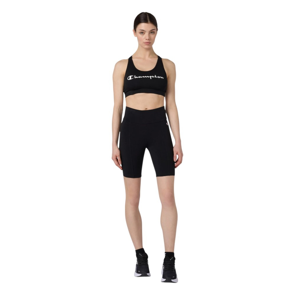 Imagen LEGGINGS CHAMPION ICONS CICLISTA NEGRO 118694-KK001 MALLAS CORTAS MUJER