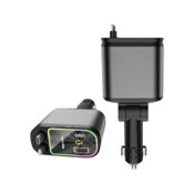 miniatura Cargador Rápido 4 en 1 con Proyector de Luz para Coche 2