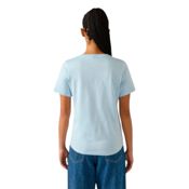 miniatura Imagen CAMISETA CHAMPION SS CUELLO EN V ICONS CELESTE 118409-BS224 MUJER CASUAL