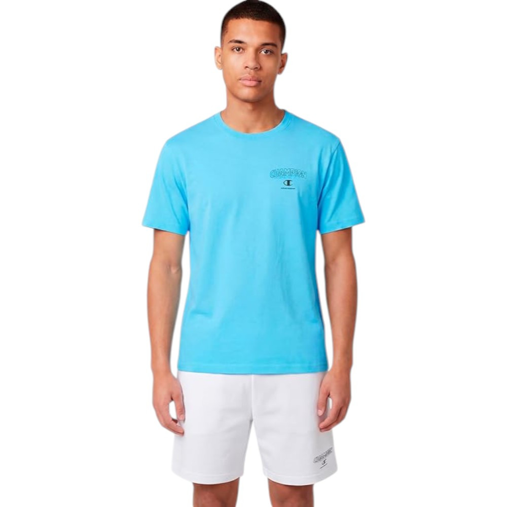 Imagen CAMISETA CHAMPION SS TEE AZUL 222280-BS226 CASUAL HOMBRE