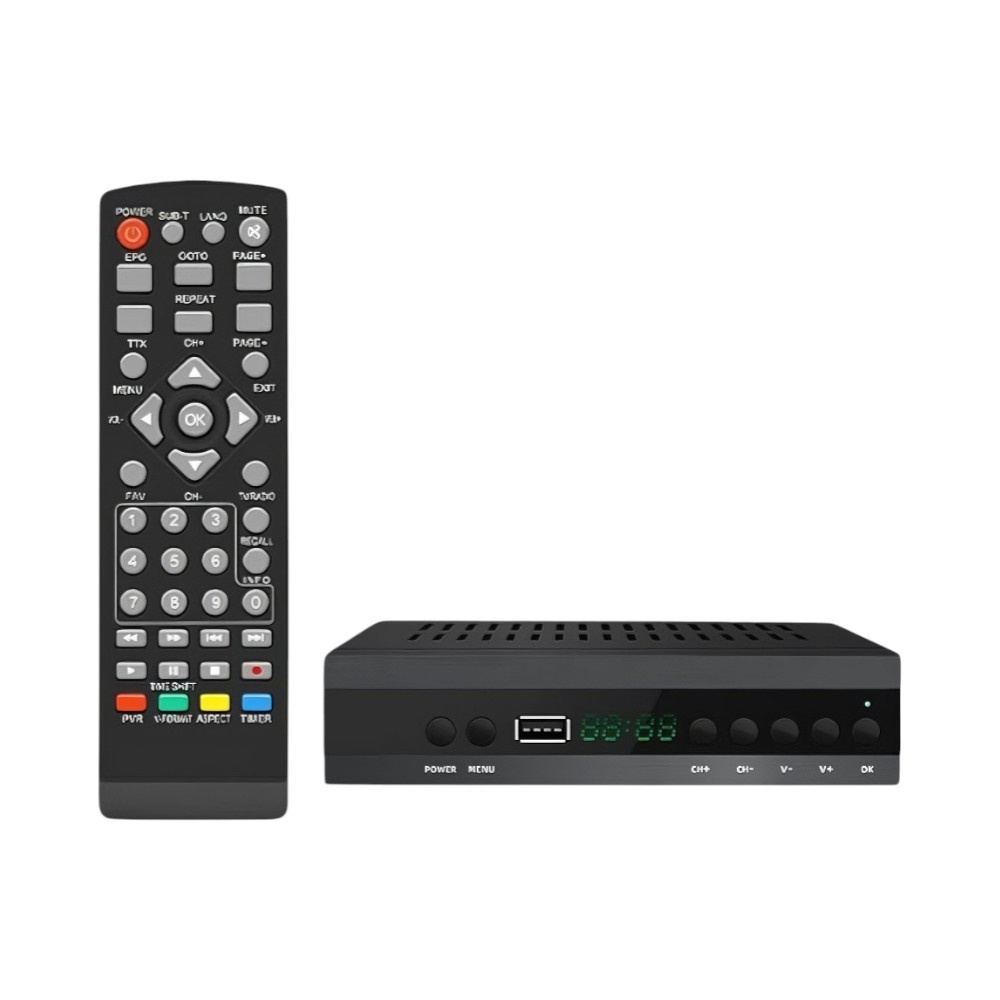 Sintonizador TV TDT/T2 con Grabador USB Full HD 1