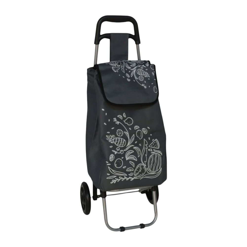 Carro de Compra Plegable con Dos Ruedas y Gran Capacidad 1