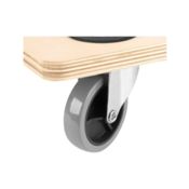 miniatura Carro de Transporte Multiusos con Ruedas Rectangular 58x29cm 5