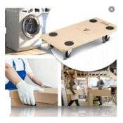 miniatura Carro de Transporte Multiusos con Ruedas Rectangular 58x29cm 2