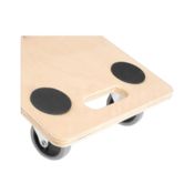 miniatura Carro de Transporte Multiusos con Ruedas Rectangular 58x29cm 6