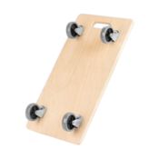 miniatura Carro de Transporte Multiusos con Ruedas Rectangular 58x29cm 4