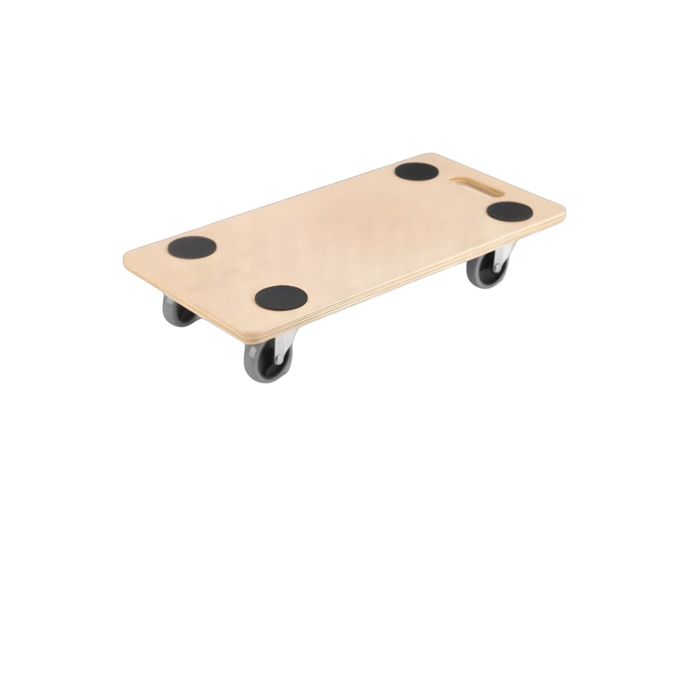 Carro de Transporte Multiusos con Ruedas Rectangular 58x29cm 1