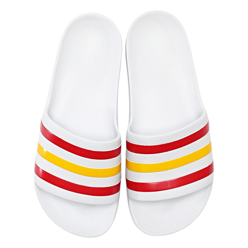 Imagen CHANCLAS ADIDAS ADILETTE AQUA BLANCO ESPAÑA MUNDIAL HQ2453 HOMBRE MUJER