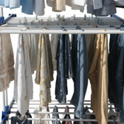 miniatura Tendedero Plegable Vertical de 4 Niveles 4