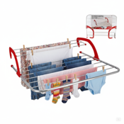 miniatura Tendedero Plegable para Balcón 7 metros de Tendido Aluminio 3