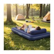 miniatura Colchón Inflable Portátil con Bomba Integrada 6Colchón Inflable Portátil con Bomba Integrada 6