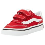 miniatura Imagen ZAPATILLAS VANS BROOKLYN LS V SUEDE CANVAS ROJO VN000D7XRED1 SNEAKER CASUAL NIÑO NIÑA